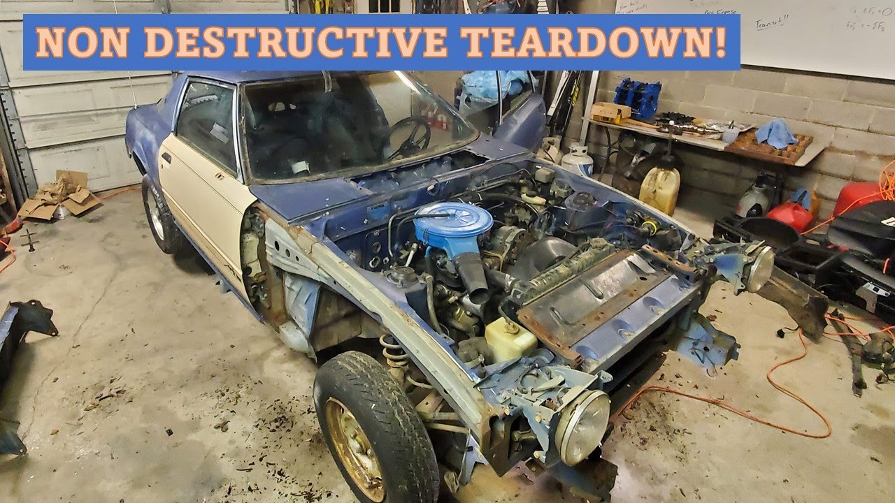 Lil Stu Gets Ripped Apart for Paint - 1979 RX7 Restoration