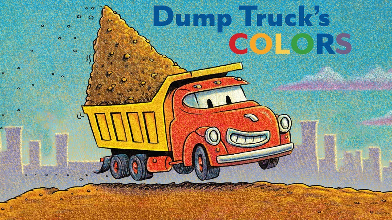 🚧 Dump Truck's Colors (Goodnight Goodnight Construction Site)  | Kids Book Read Aloud
