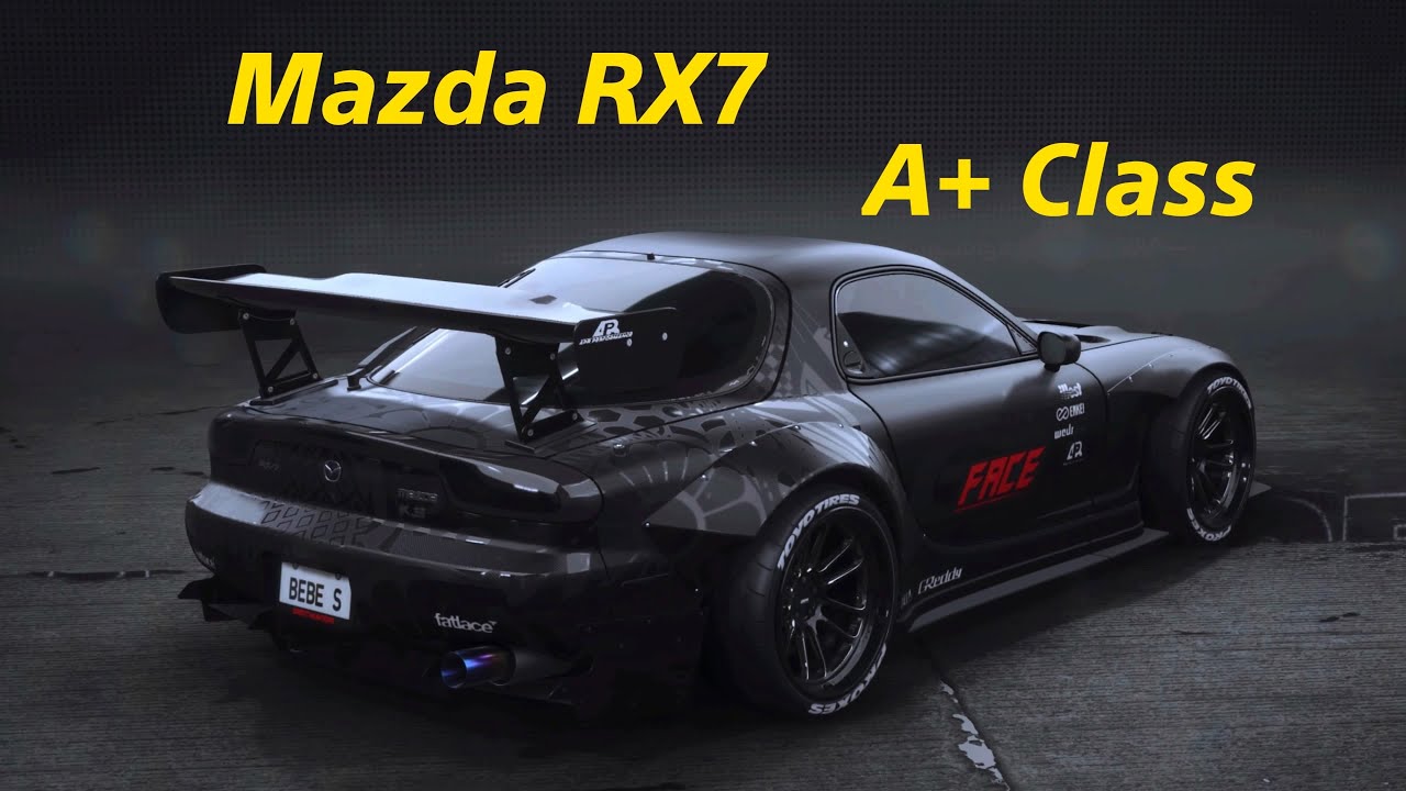 NFS Unbound A+ Class Build - Mazda RX7 Spirit R