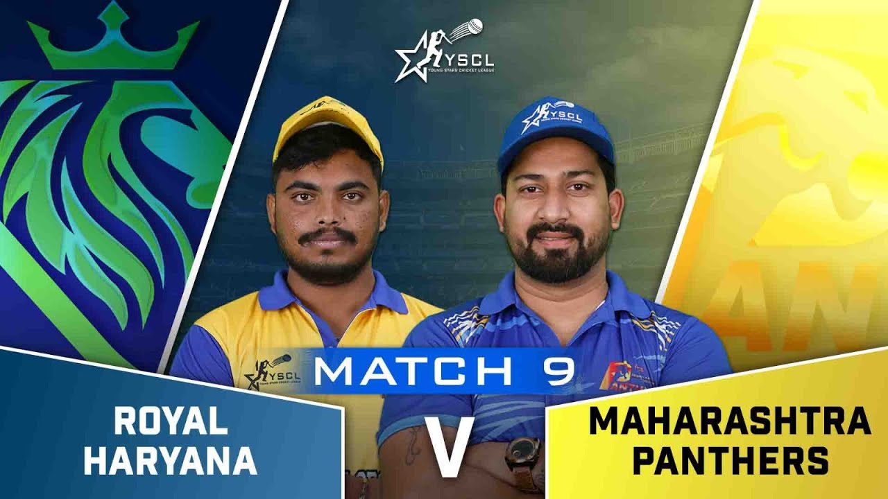 Royal Haryana  vs Maharashtra Panthers LIVE | YSCLeague Nationals 2025 | YSCL