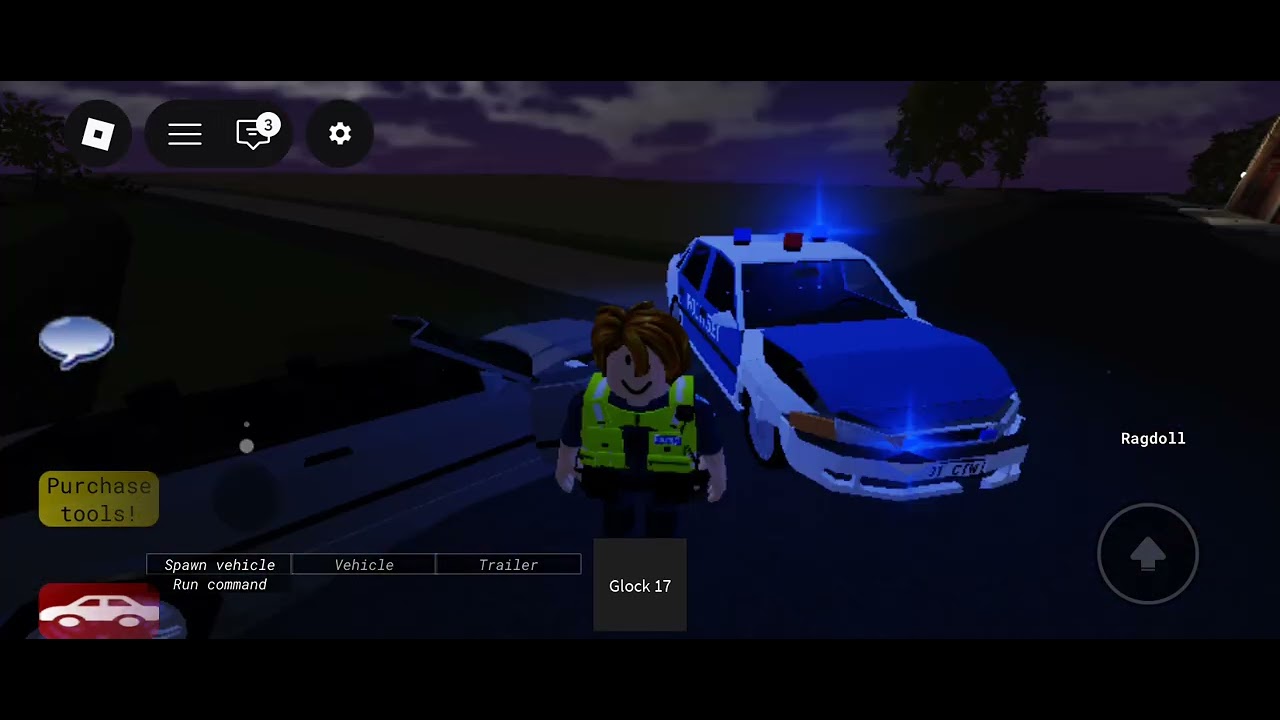 Hrajeme roblox a děláme fake policejní nahanecki