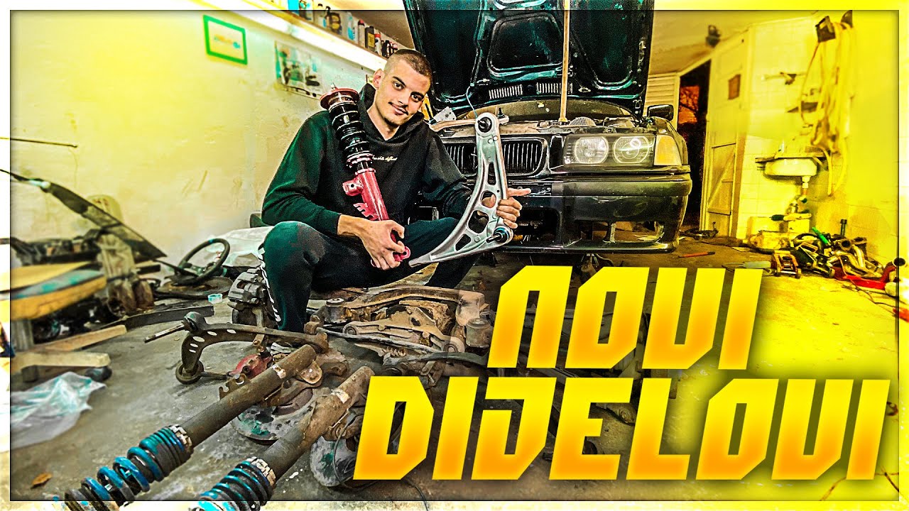 STIGLI SU DIJELOVI ZA BMW E36 DRIFTALICU!!!