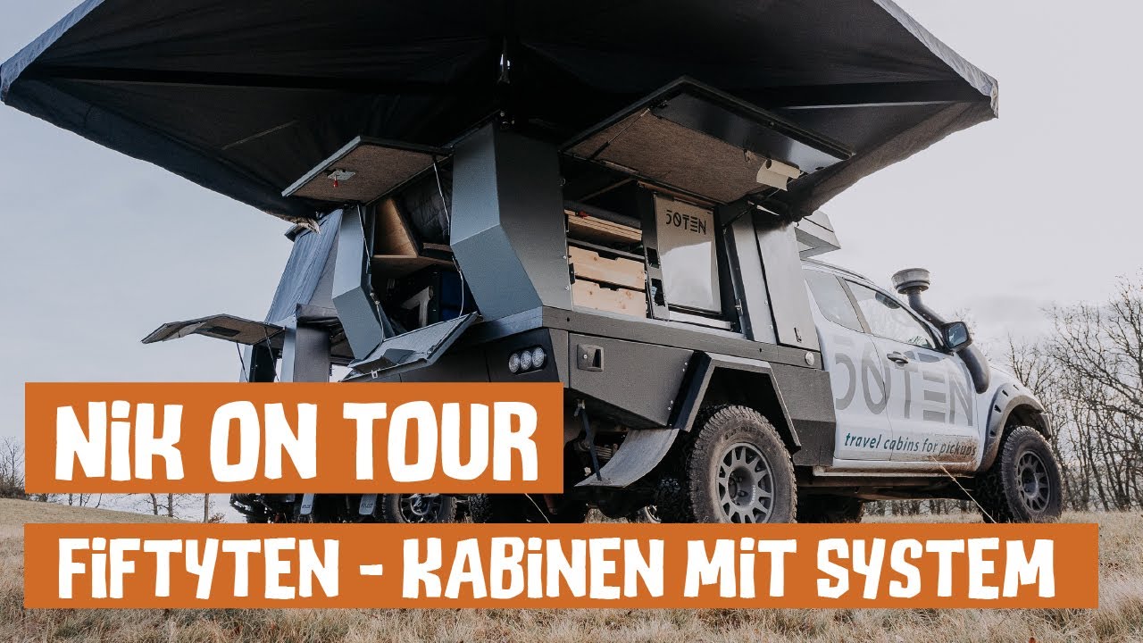 Nik on Tour - Absetzkabinen mit System von Fiftyten