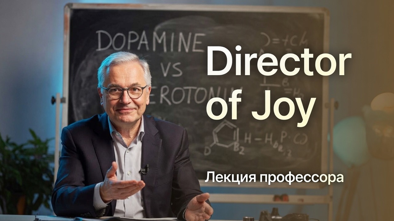 Я решил эту проблему #1 Director of Joy: Почему устойчивое счастье стало роскошью в 2026 | Лекция