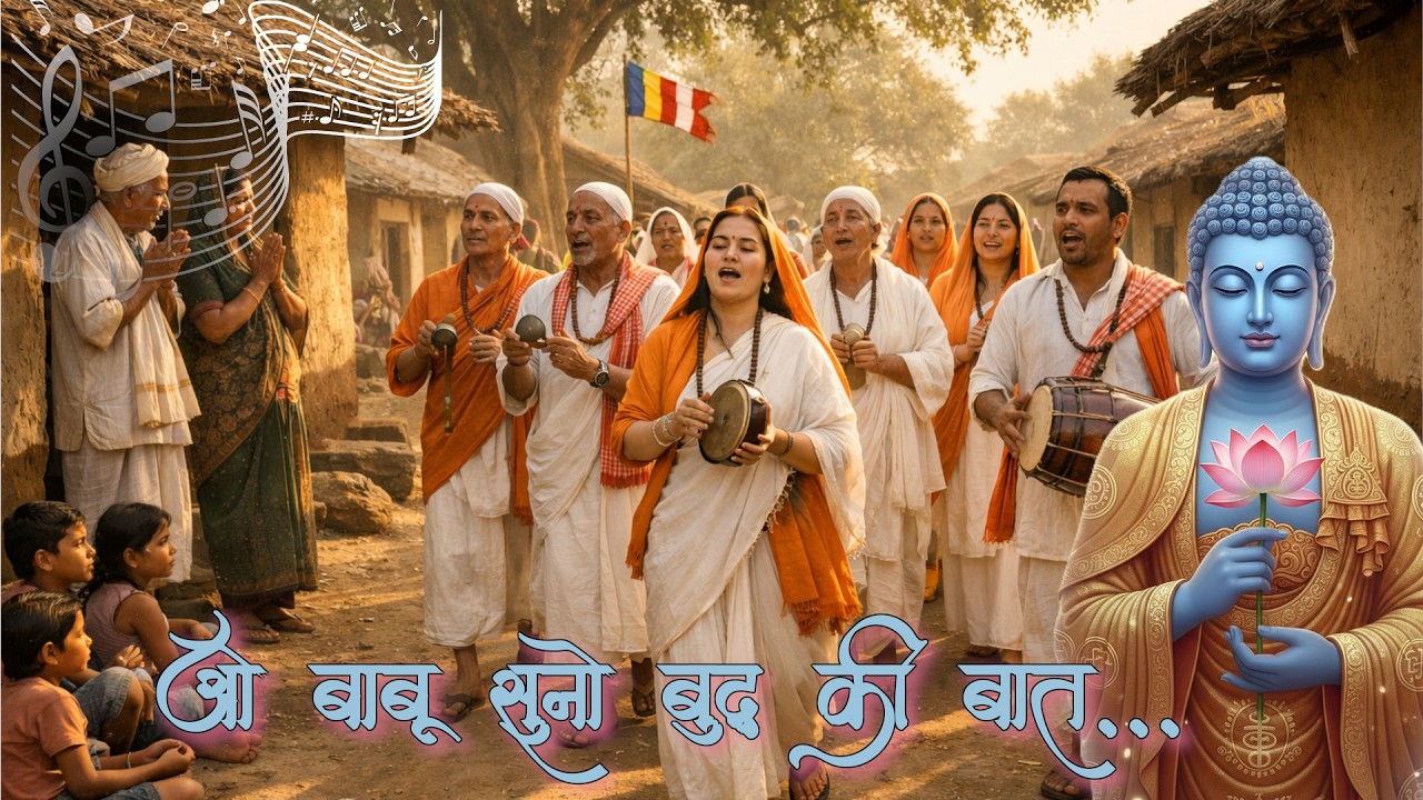 ओ बाबू सुनो बुद्ध की बात | Powerful Buddha Message Song | Spiritual Awakening Bhajan