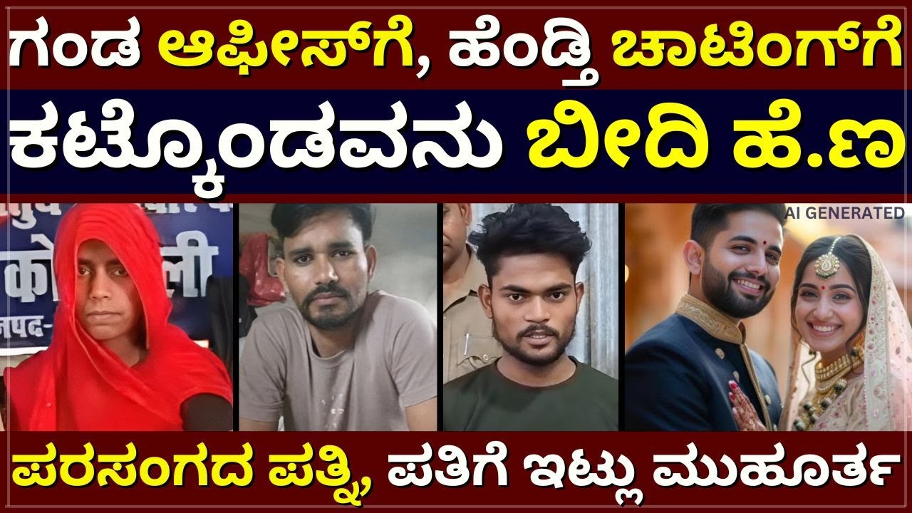 K!ller Wife - ಗಂಡ ಆಫೀಸ್‌ಗೆ, ಹೆಂಡ್ತಿ ಚಾಟಿಂಗ್‌ಗೆ । ಕಟ್ಕೊಂಡವನು ಬೀದಿ ಹೆ.ಣ । ಪರಸಂಗದ ಪತ್ನಿ, ಪತಿಗೆ ಮುಹೂರ್ತ