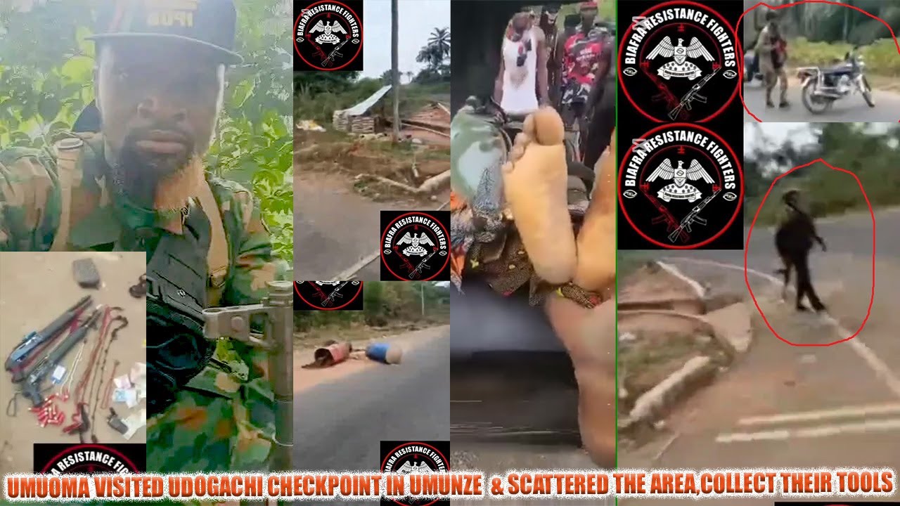 Группа GENTLE DE YAHOO BOYS (UMUOMA) разгромила контрольно-пропускной пункт UDOGACHI в UMUNZE и з...
