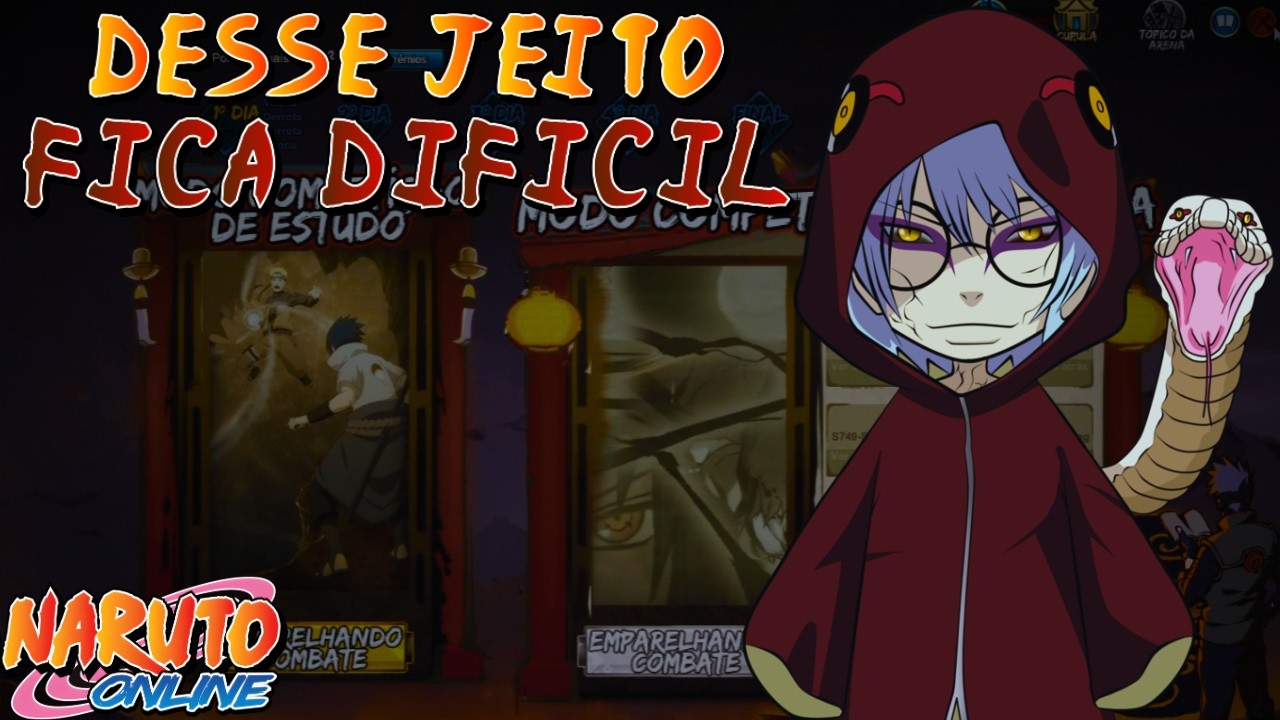 SPEED RUN NA COMPETIÇÃO DE CÚPULA! S799, EP:83 - NARUTO ONLINE