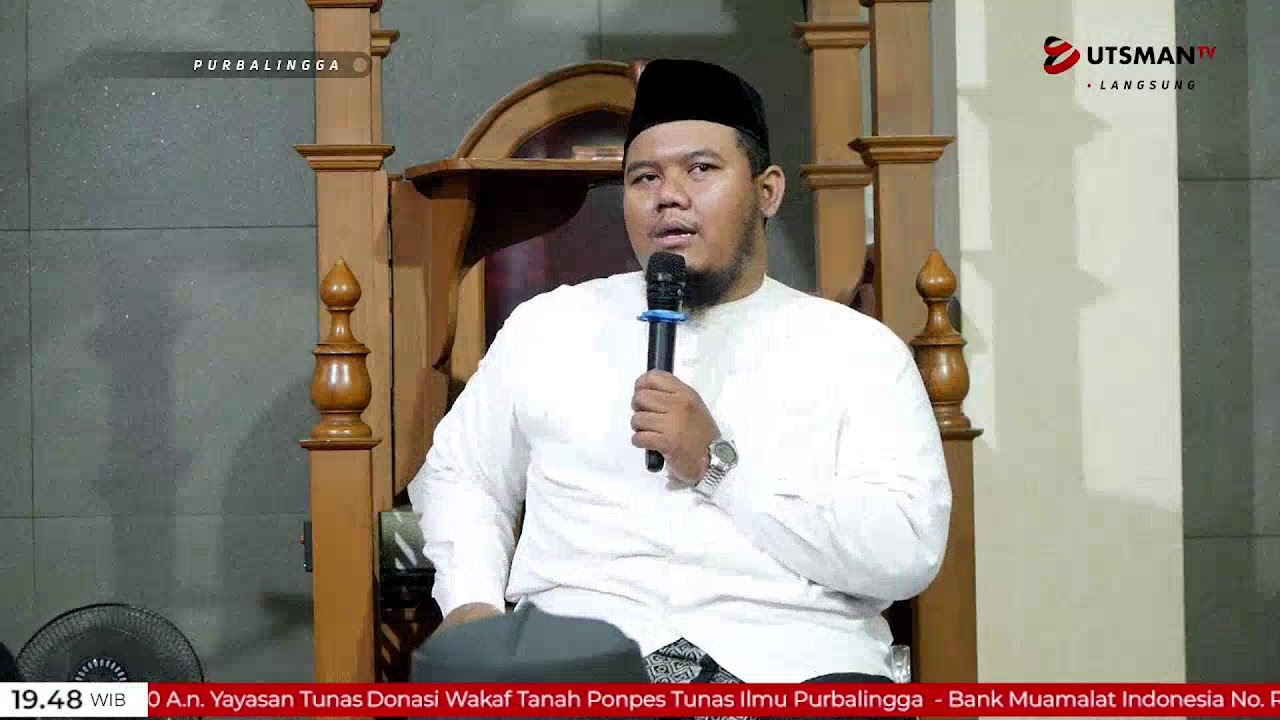 LIVE  Bahagianya Orang Puasa -  Ustadz Djati Purnomo Sidhi, M.H, M.Pd.