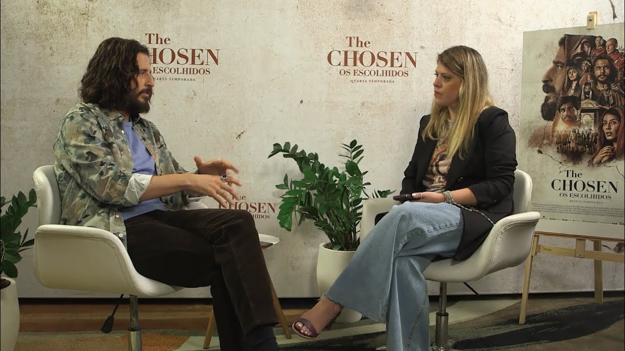 Full interview Jonathan Roumie from “The Chosen” S4 - Forbes Brasil