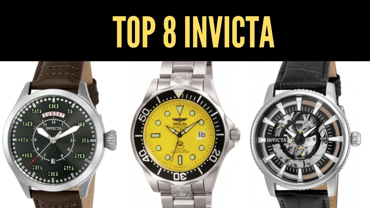 8 relojes de Invicta por menos de 150 dólares que deberías conocer/ Mas allá de los pro diver
