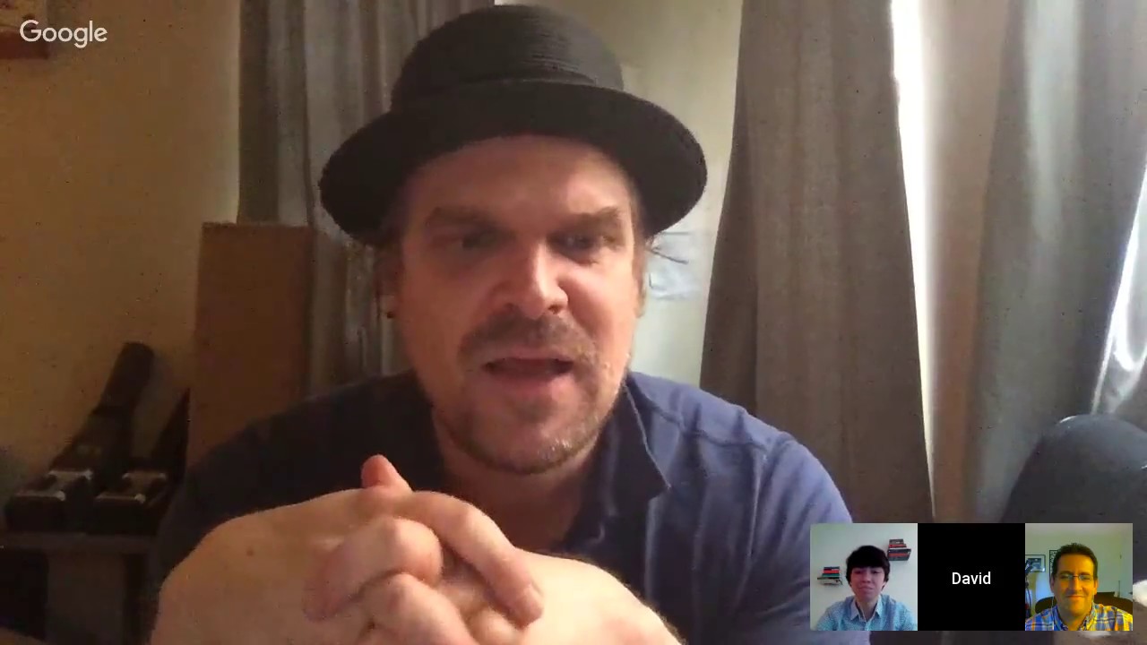 David Harbour explains his uproarious SAG winner acceptance speech for 'Stranger Things'