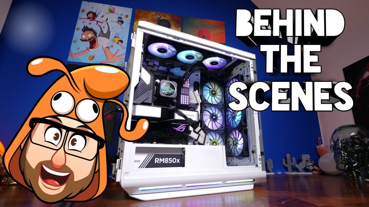 Corsair 5000T iCue RGB: закулисье сборки и видео