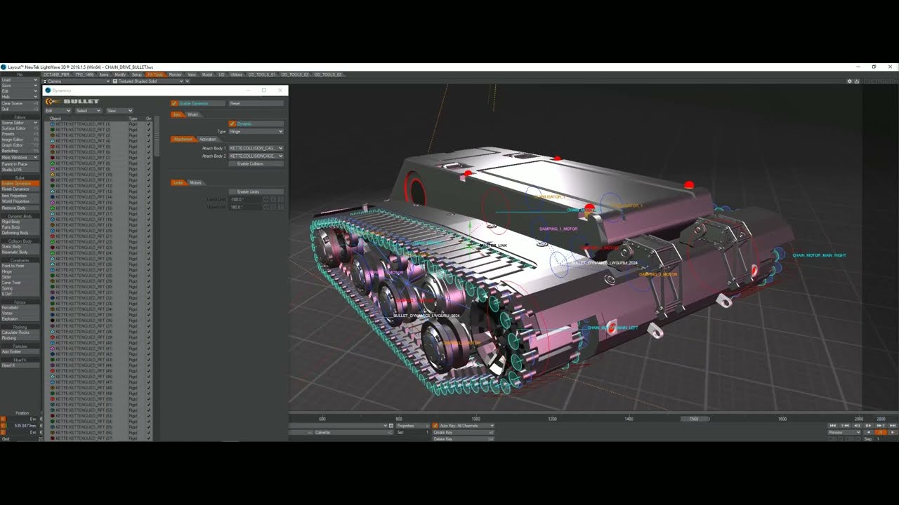 LIGHTWAVE / BULLET DYNAMICS / CHAIN DRIVE / BEHIND THE SCENE