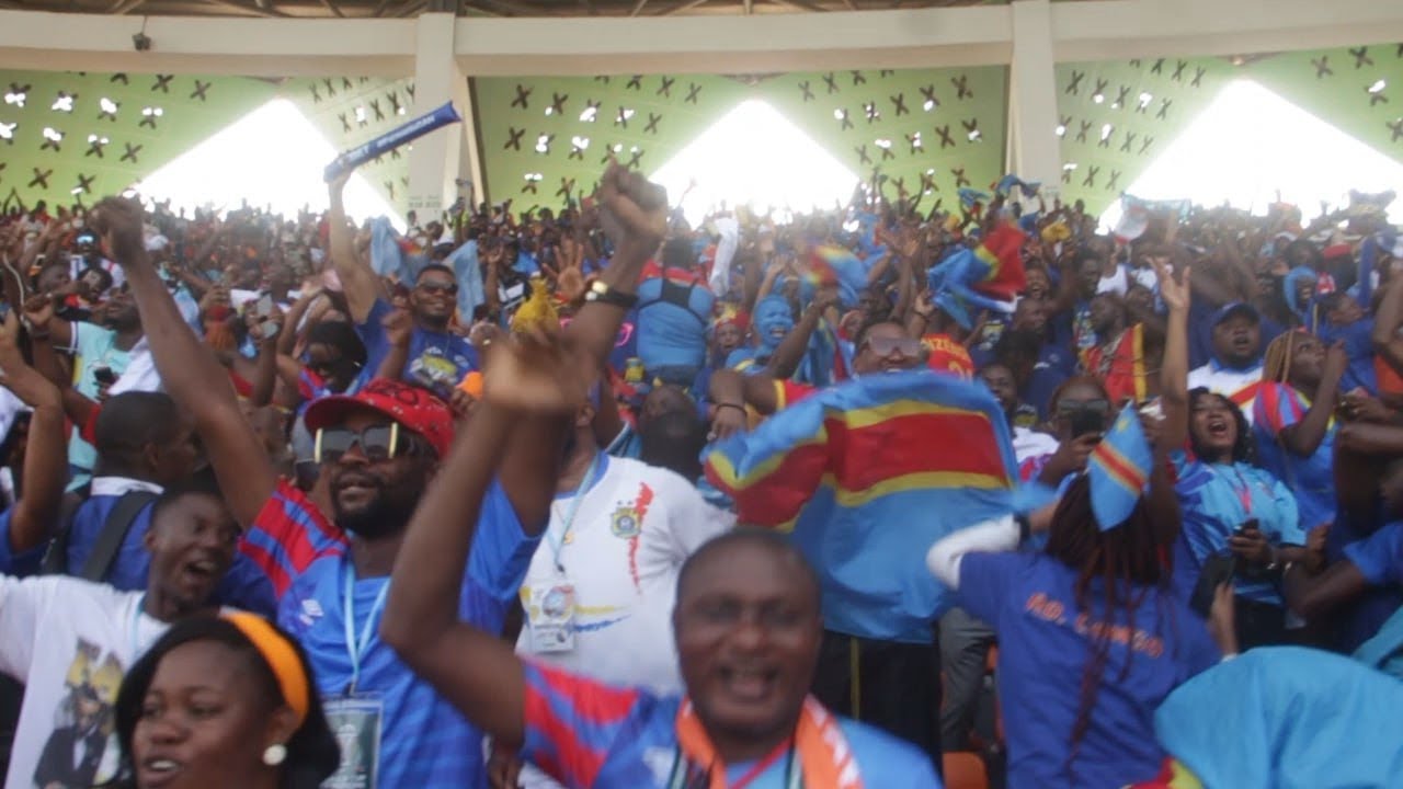 LES IMAGES INEDITES DE LA QUALIFICATION DE LA RDC DEVANT L,EGYPTE