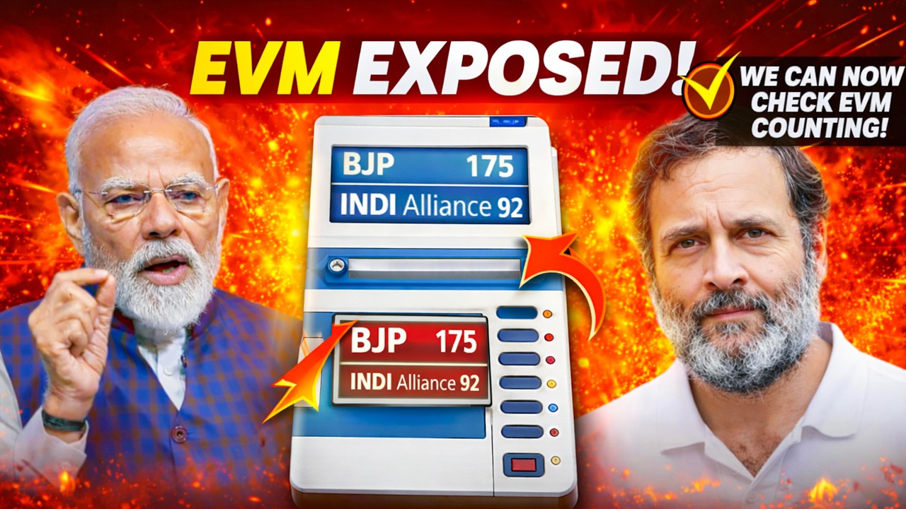 BJP HACKED EVM? 😳 EVM EXPOSED | Big Victory For Opposition 😳