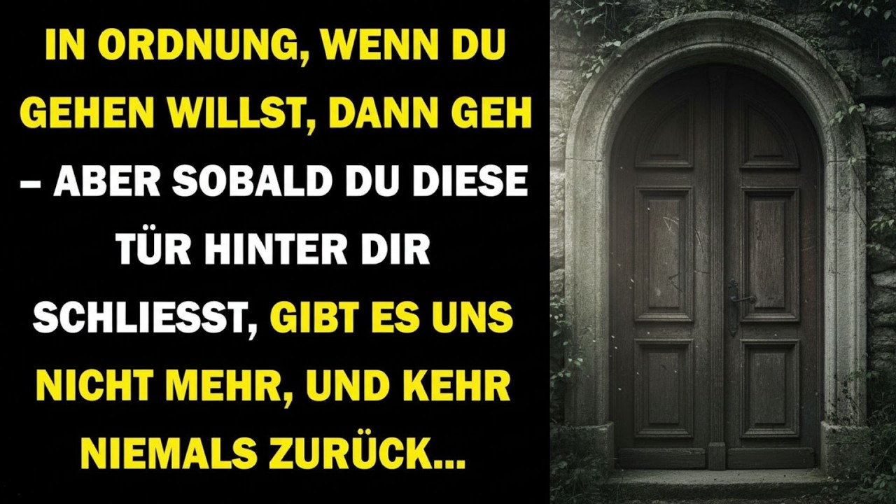 🔥SIE GING UND HINTERLIESS NUR EINEN BRIEF – ALS ICH IHN LAS, VERSTAND ICH ENDLICH ALLES🔥