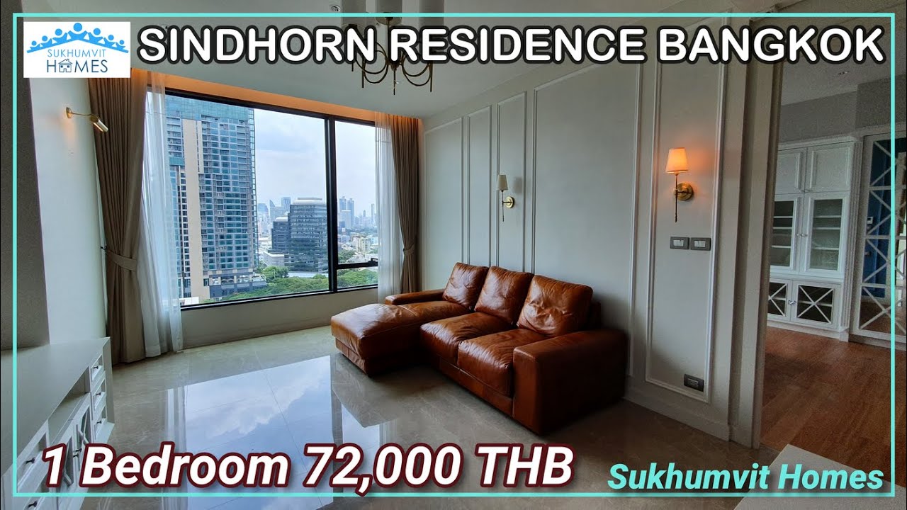 Spacious 1 Bedroom Luxury Apartment For Rent Sindhorn Residence
