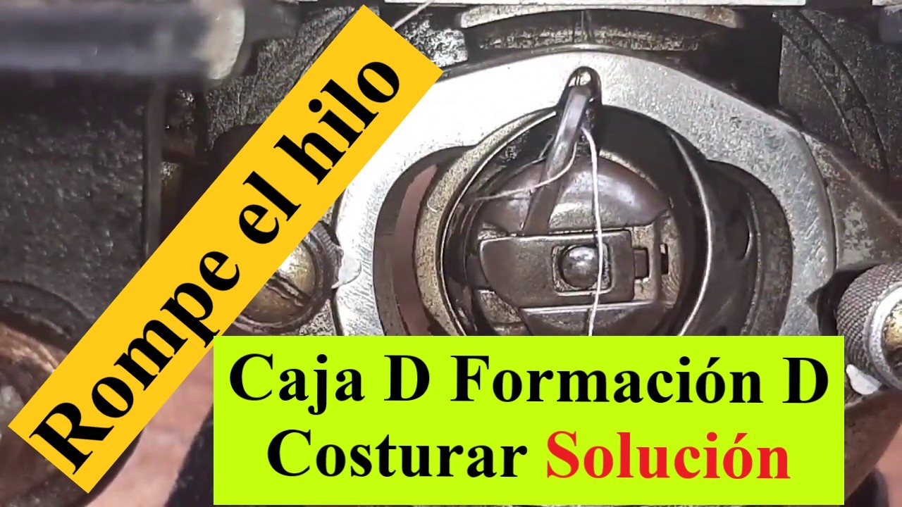 Rompe el hilo al coser Caja D Formación D Costurar Solución