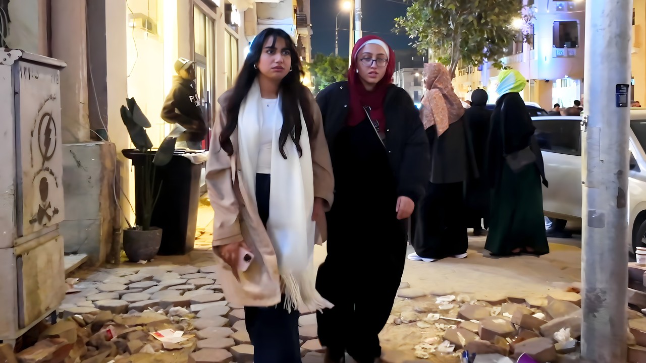 اجواء شوارع مصر على حقيقتها ليلًا روكسي | جولة سير على الاقدام