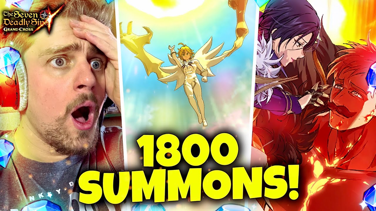 CHE SCHIFO…!🤢 ALL-IN SUMMONS su ESCANOR & MERLIN UR! - Seven Deadly Sins Grand Cross ITA