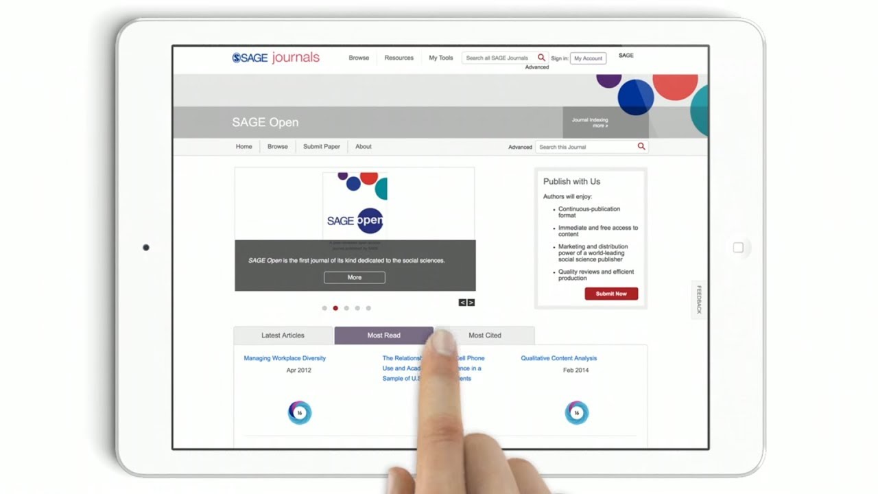 Как опубликовать свою статью в открытом доступе с помощью SAGE