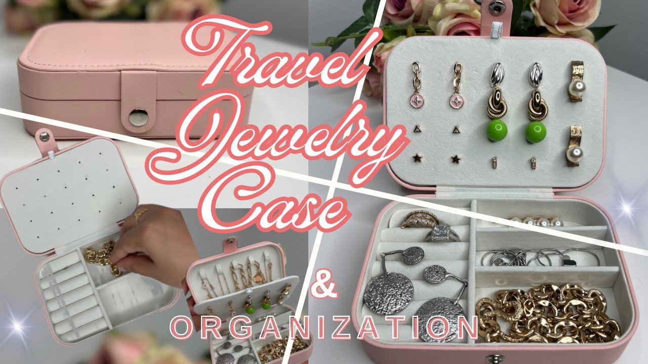 A Travel Jewelry Case | Jewelry Organizer | How to Pack Jewelry for Traveling | Mini Jewelry Box