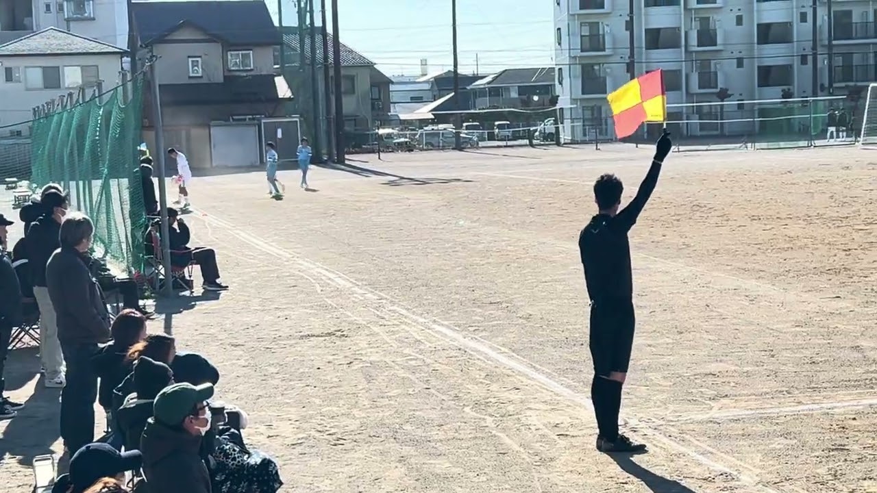会長杯　大里中島vsフォンテ静岡（後半）1-1 引分け