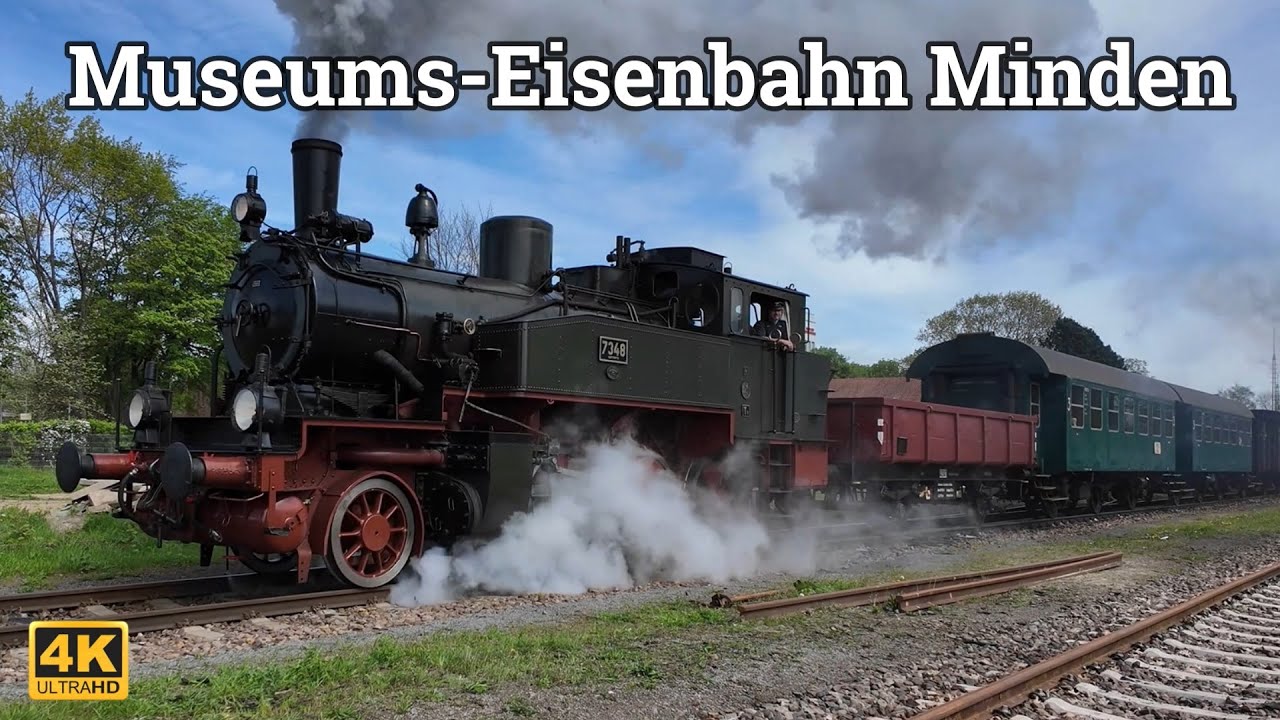 MEM - Museums-Eisenbahn Minden - Fahrt von Minden nach Hille und zurück mit Frühstück