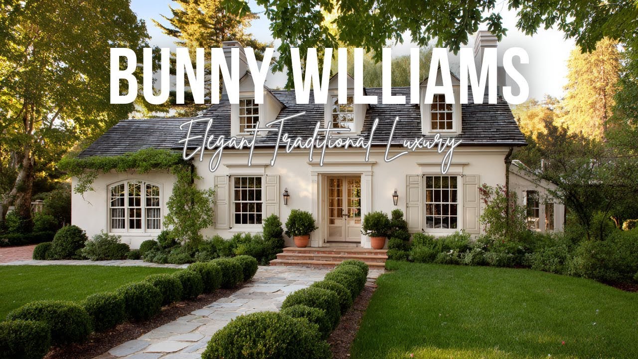 Elegant Traditional Luxury Houses by Bunny Williams Created for Long Evenings at Home