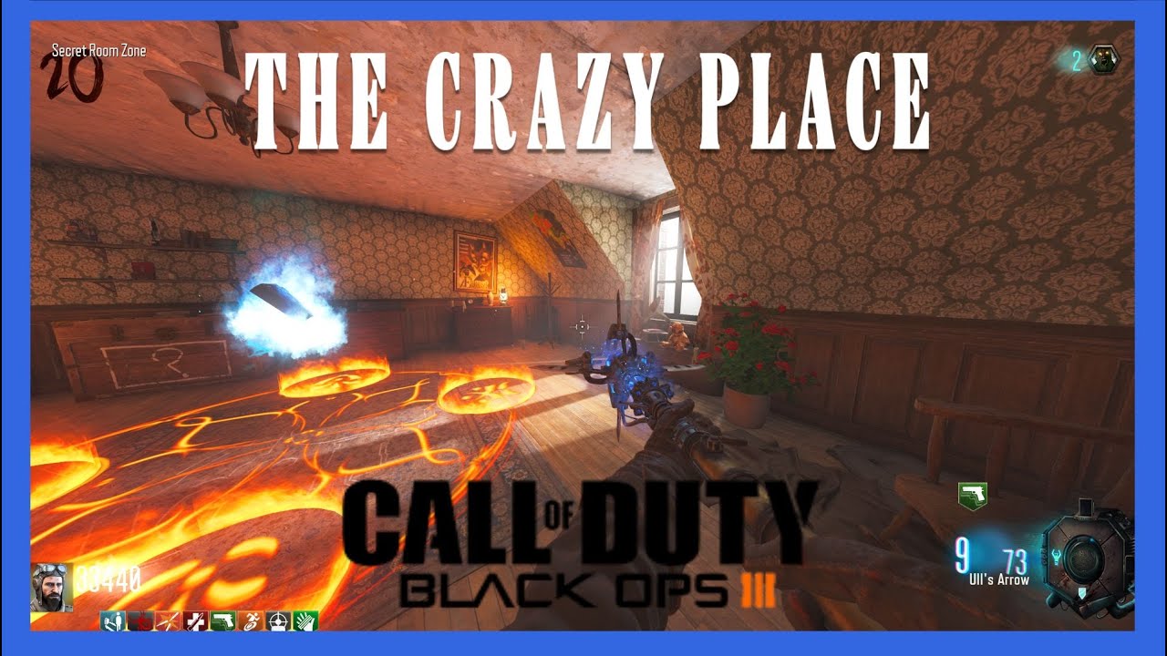 Escaping The Crazy Place In (Black Ops 3 Zombies mods)