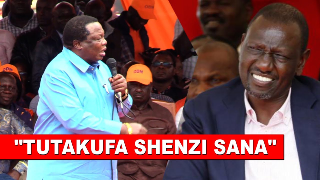 DRAMA!! Listen to what Atwoli said in Vihiga after Gachagua was attacked in Limuru!🔥