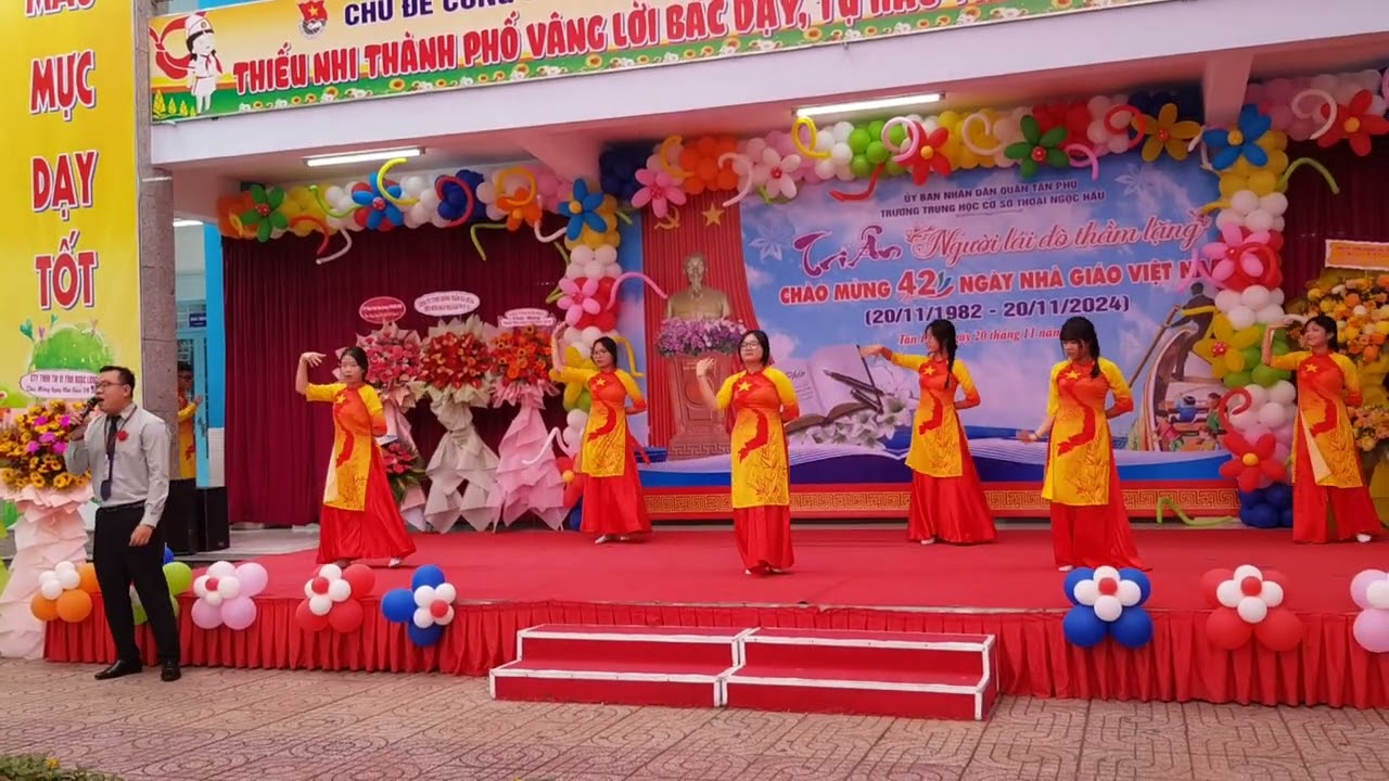 THCS Thoại Ngọc Hầu - Chào Mừng 20/11 - Một vòng Việt Nam - Tập thể 9A3.