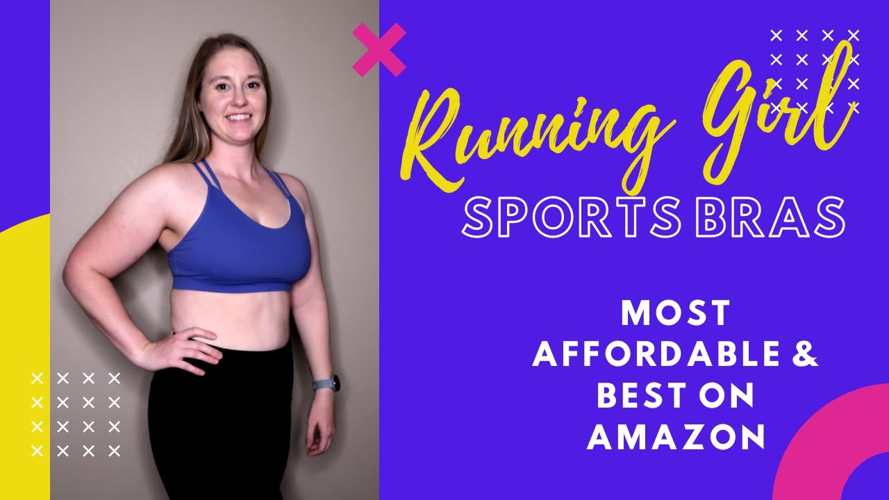 Best Amazon Sports Bras Under $20 | Running Girl Sports Bra Review