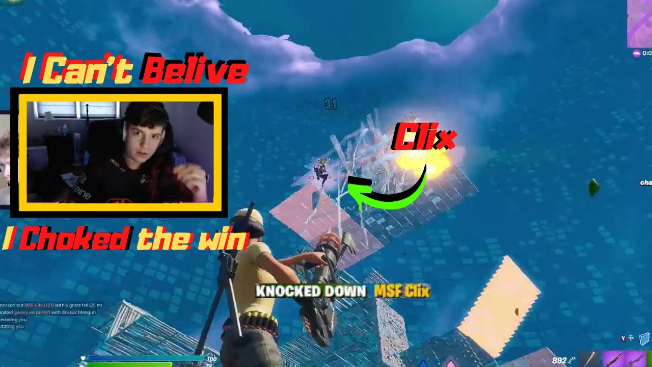 How Clix lost a 25 Kill Daily Cup game to Liquid Chap and AV (3POV) - Fortnite Champ