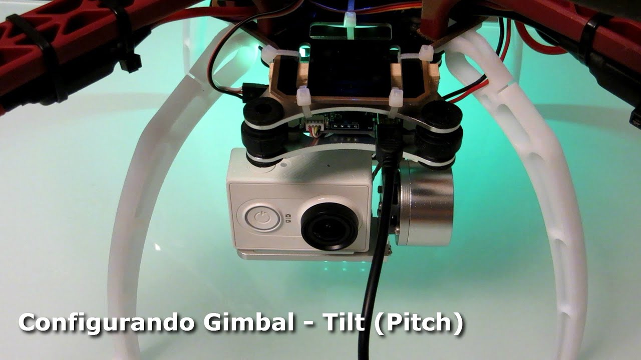 Configurando Gimbal - Tilt (Pitch)