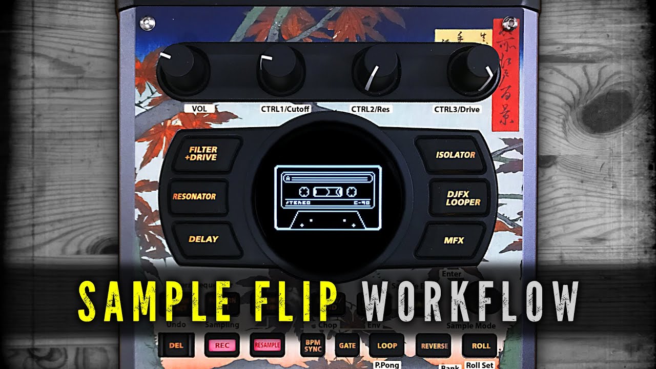 Cookin up a SP-404 MK2 Boom Bap Beat from Scratch | My Sample Flip Workflow