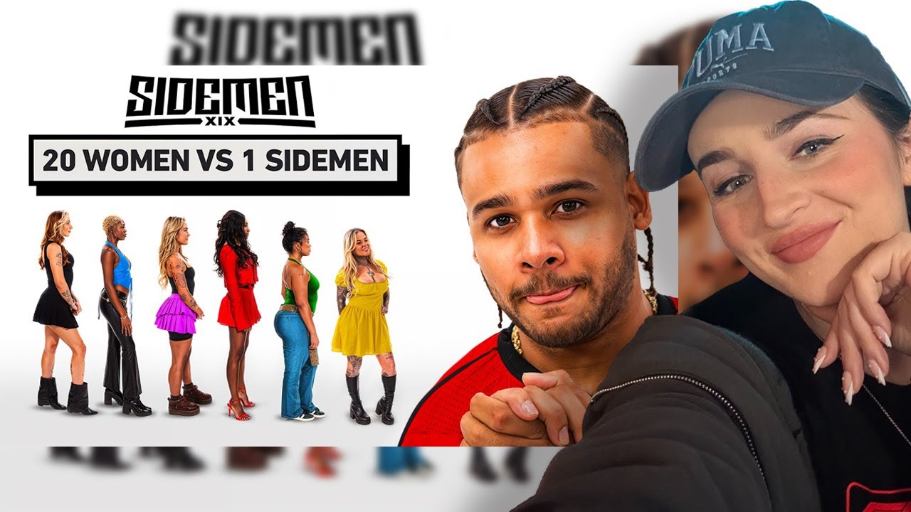 I REACTED TO 20 WOMEN VS 1 SIDEMEN: FANUM EDITION