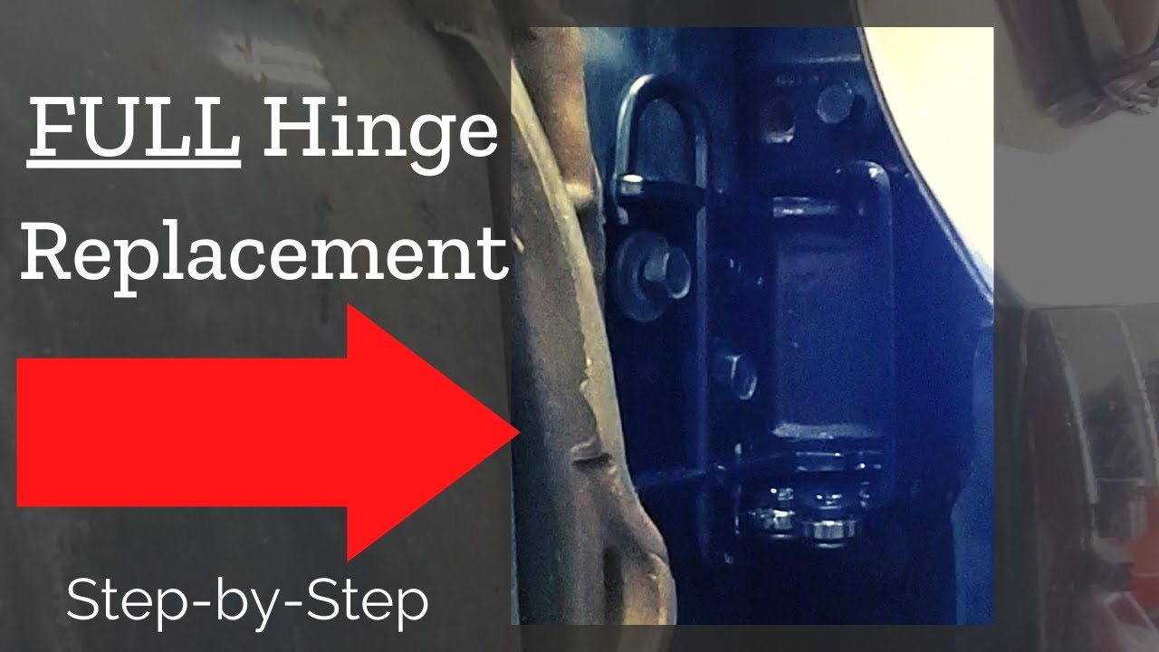 Step-by-step replacement of ’73-’91 door hinges | Squarebody full hinge replacement - Part 2