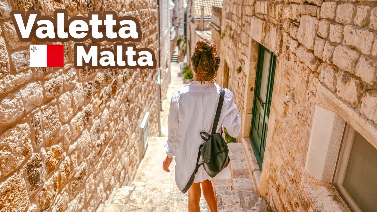 Malta 🇲🇹 - May 2023 - 4K-HDR 60fps Walking Tour