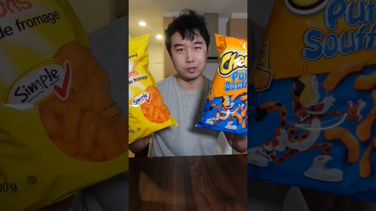 No Name cheese puffs VS Cheetos #cheetos #chips #snacks #worthit #letstry #tastetest #bestsnacks