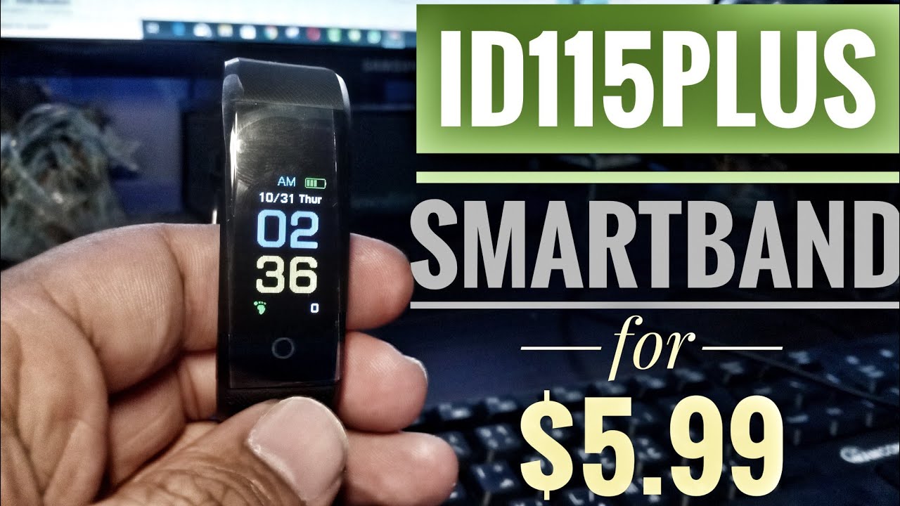 ID115 Plus 0.96 inch Smart Bracelet test review