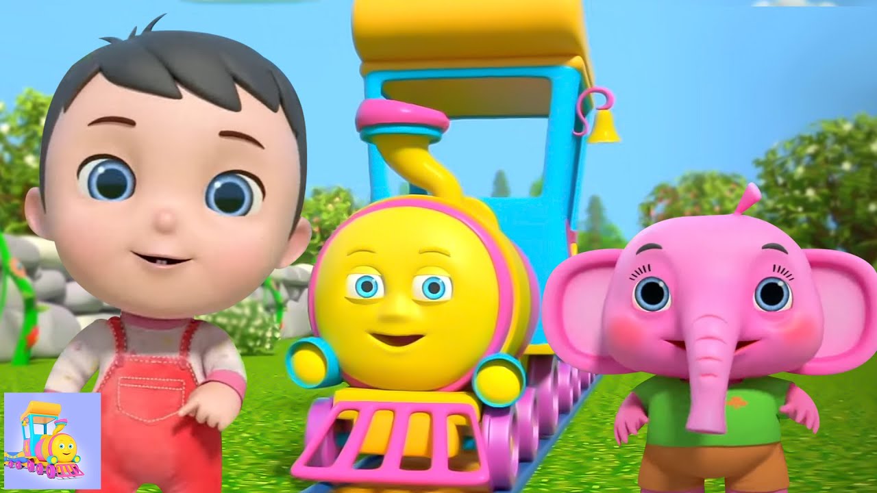 Farblied + mehr Lernvideo für Vorschulkinder auf Deutsch von Huffy Puffy