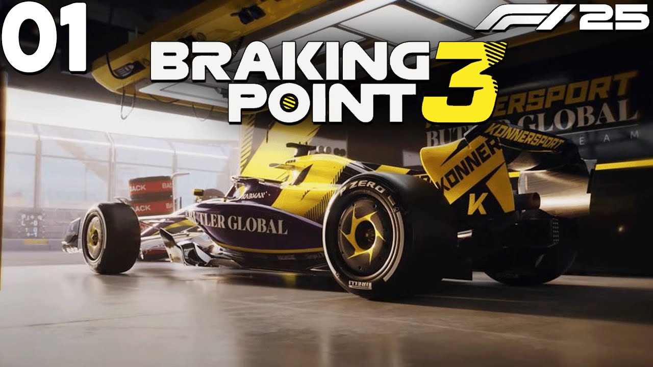 F1 25 BRAKING POINT 3 #01 - BEGGINING