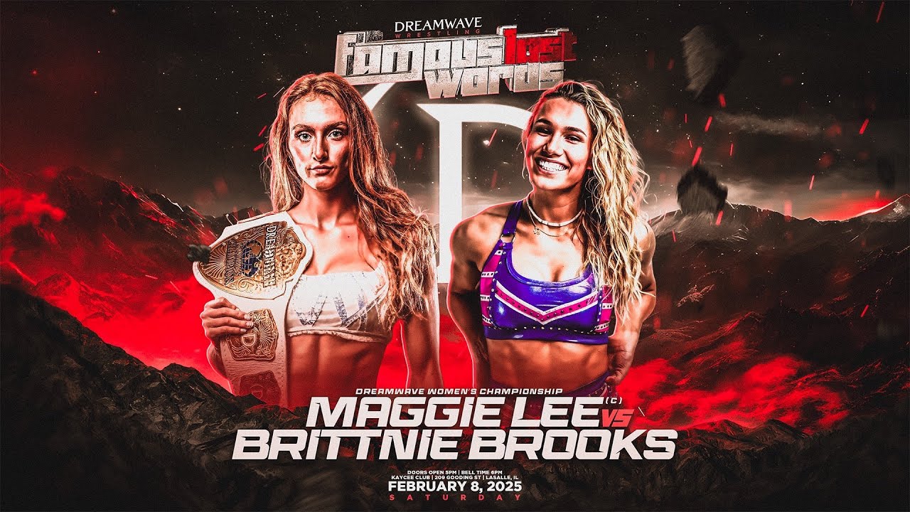 BRITTNIE BROOKS VS MAGGIE LEE (DREAMWAVE FAMOUS LAST WORDS) 02.08.2025 full match