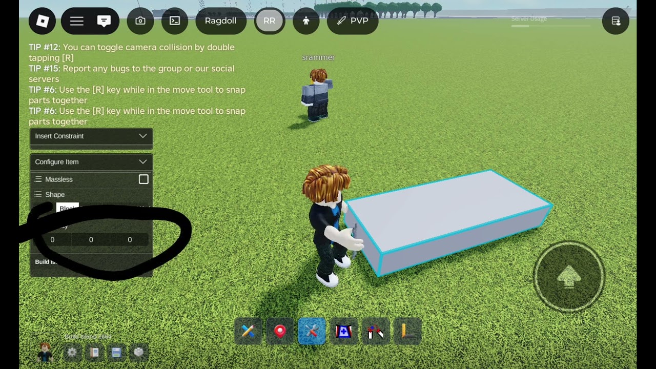 [Tutorial] how to make conveyor  game name: Build island