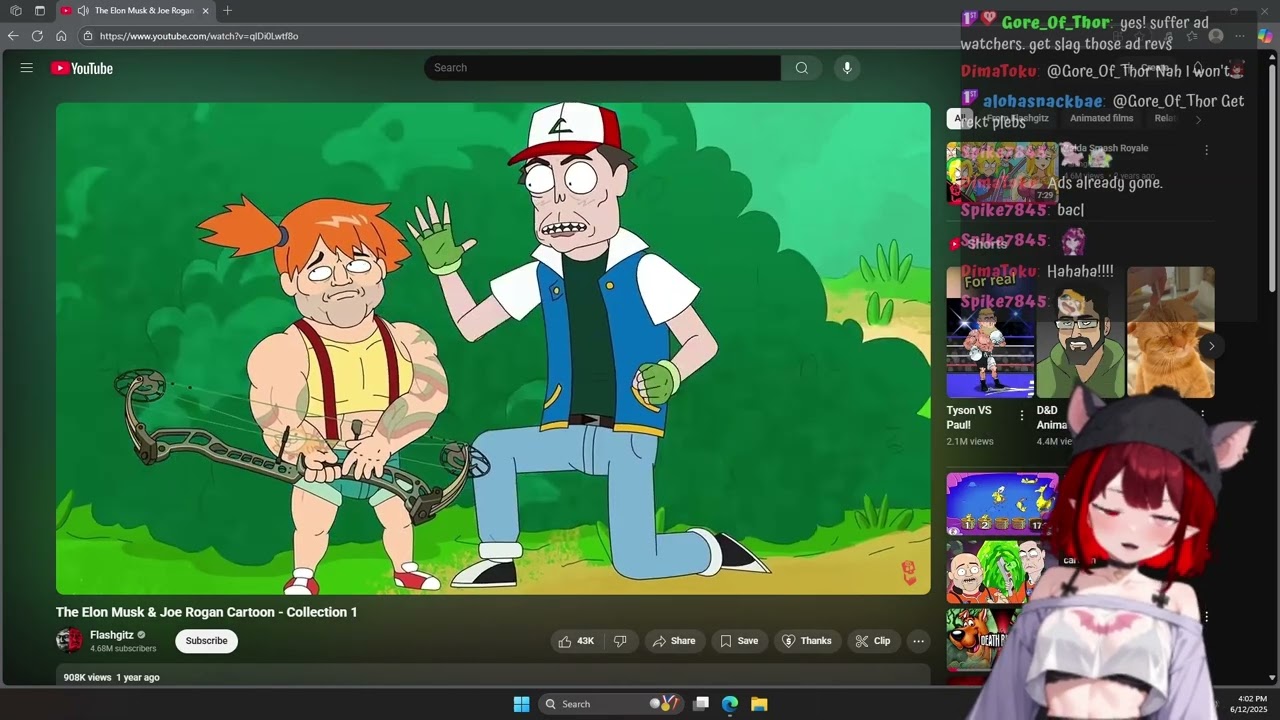 The Elon Musk & Joe Rogan Cartoon Collection 1 - Flashgitz reaction
