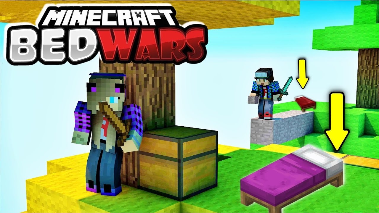 Bedwars αλλά Noob vs Pro Minecraft Let's Play kristina