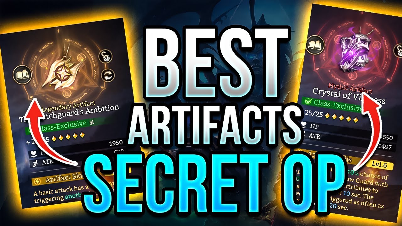 The BEST Artifacts for EVERY Hero I Watcher of Realms