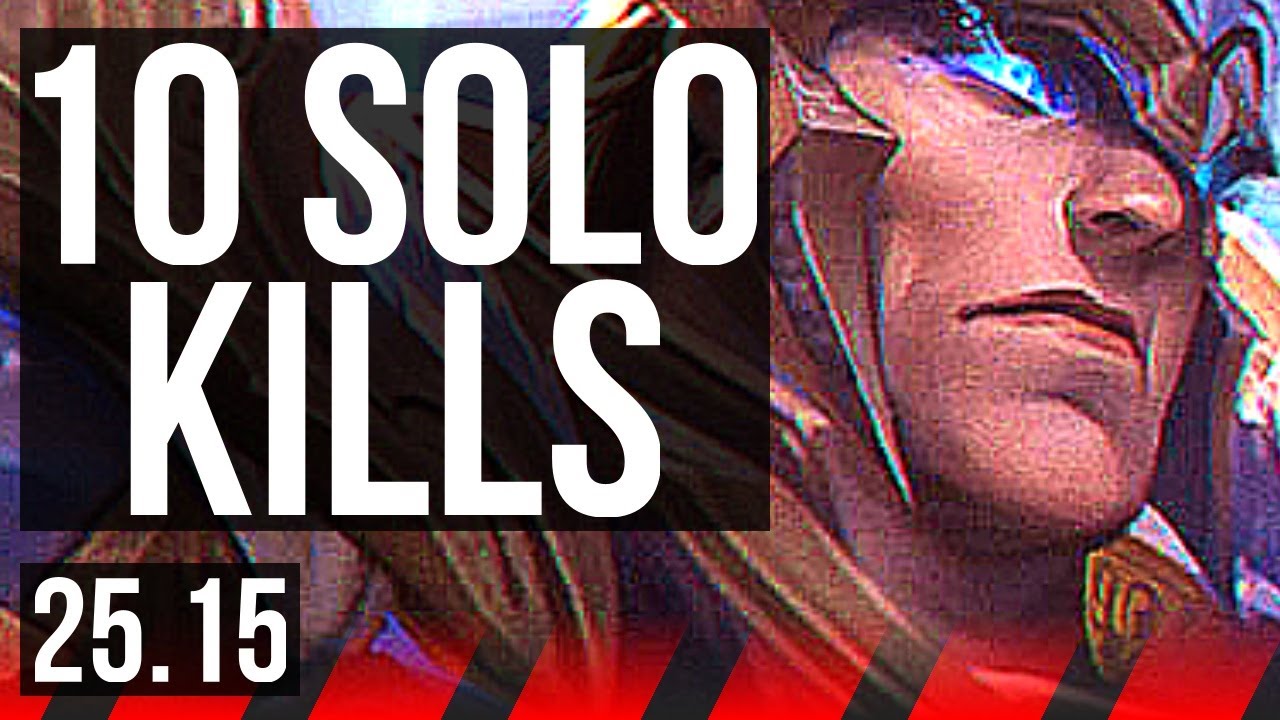 GAREN vs TRYNDAMERE (TOP) | 10 solo kills, Quadra, 49k DMG, 17/4/6, Dominating | EUW Master | 25.15